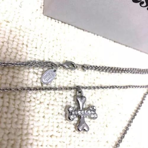【In Box/Drawstring】Vivienne Westwood Skull Orb Stone Double Chain Necklace