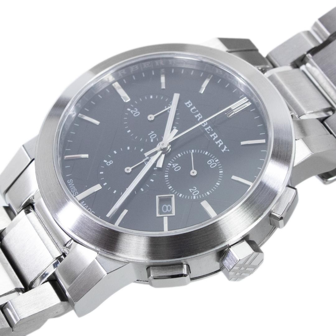 Burberry Wristwatch Men’s The City BU9351 Black Chronograph