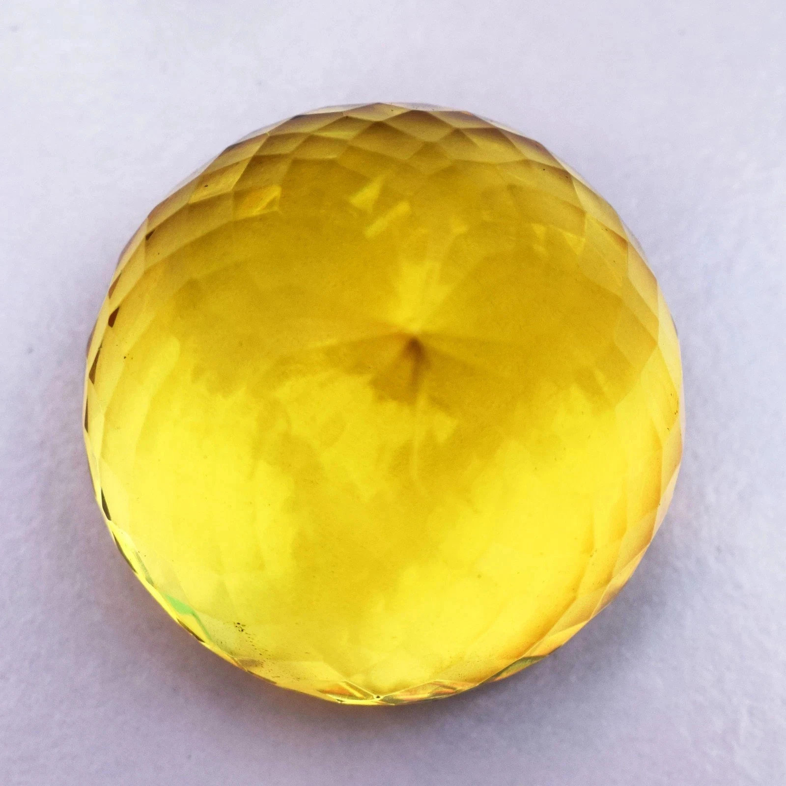 426 Ct Flawless Yellow Topaz Round Faceted Cut Stunning Certified Loose Gem