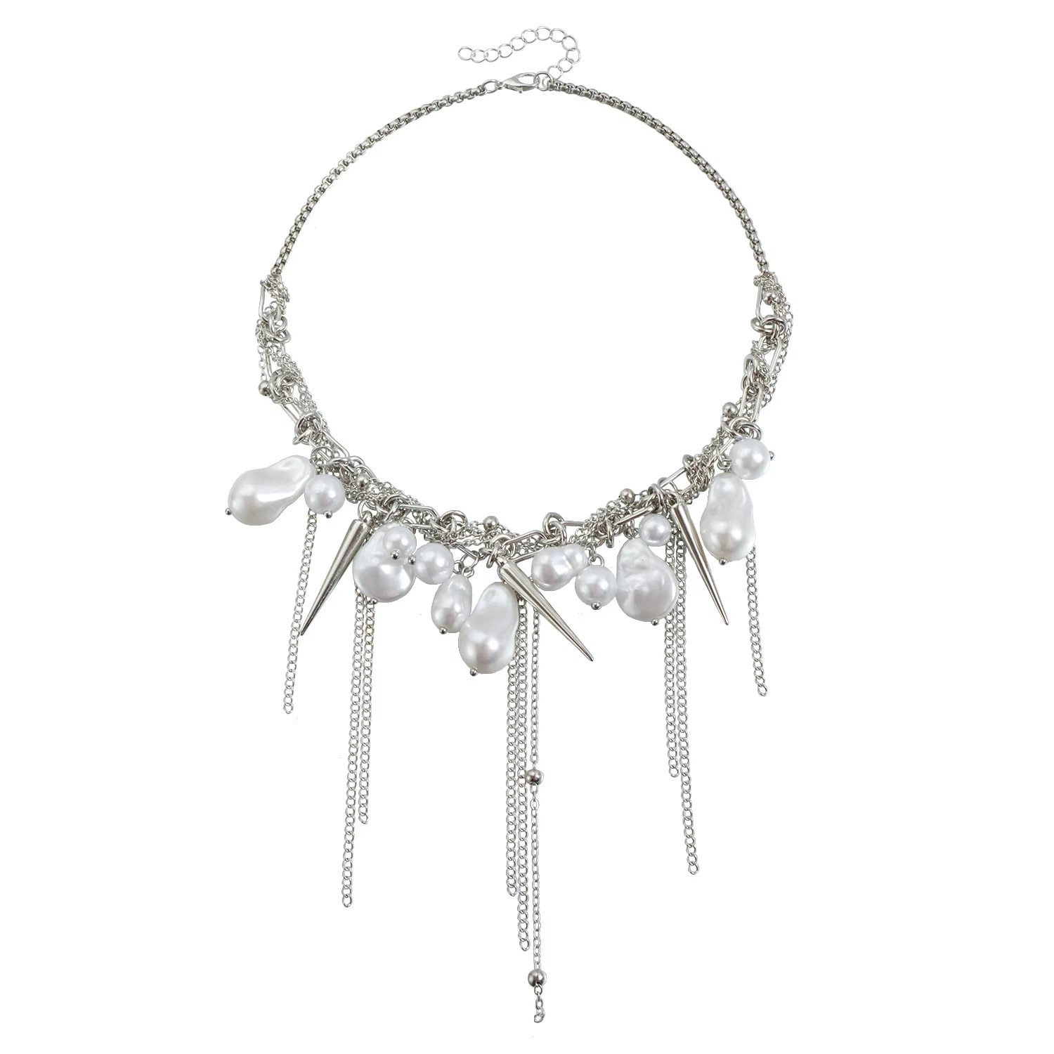 Imitation Pearl Necklace Women Trendy Choker Fashion Jewelry Sweet Girl Style