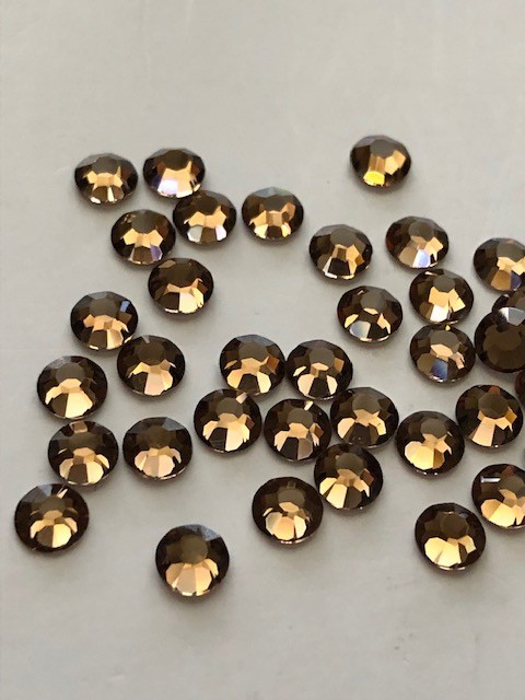 SS40 SMOKE TOPAZ Preciosa Viva Rhinestones 12 pcs