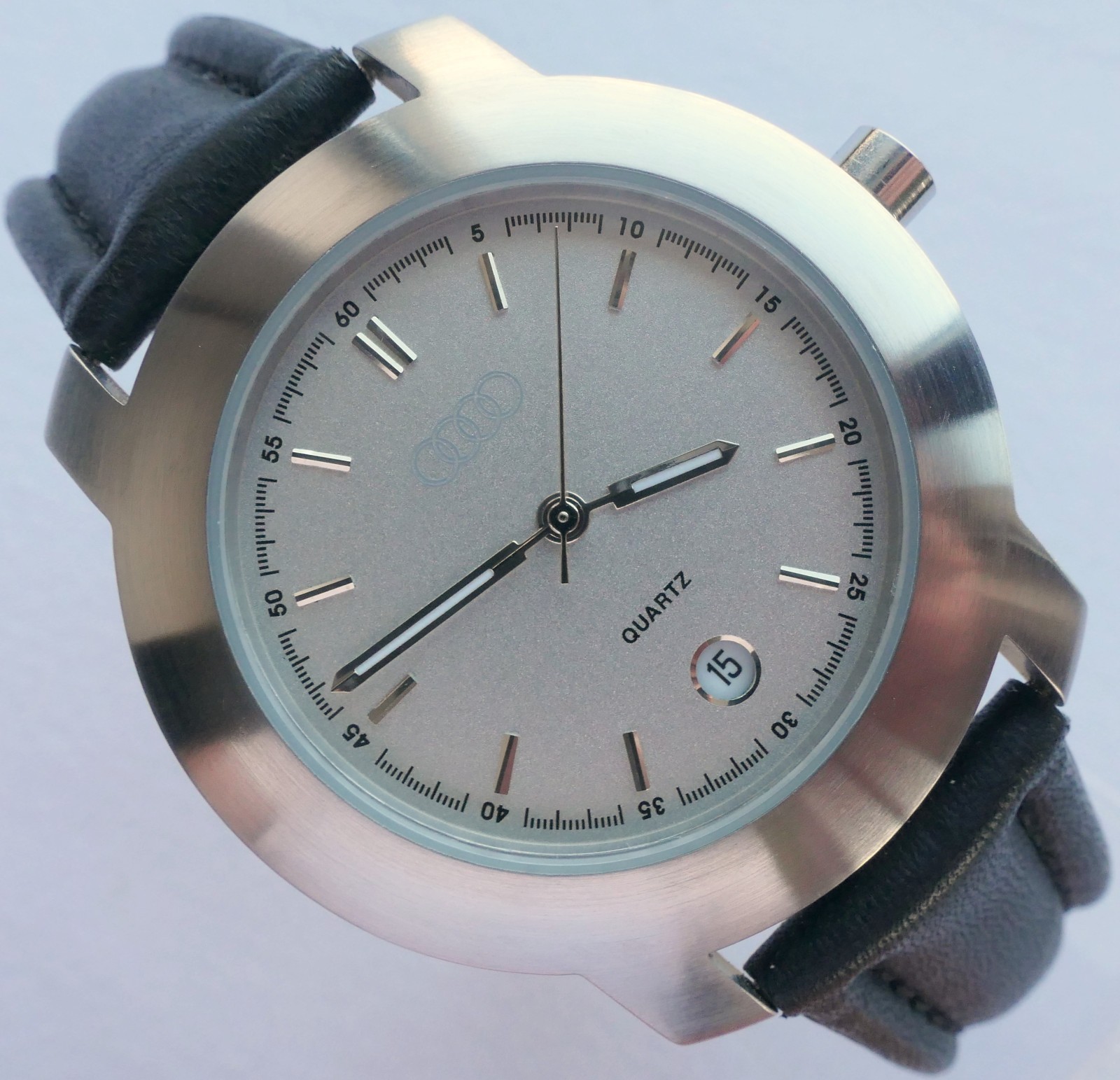 Audi Classic Driver Sport Retro Line Racing Car Accessory Made in Germany Watch