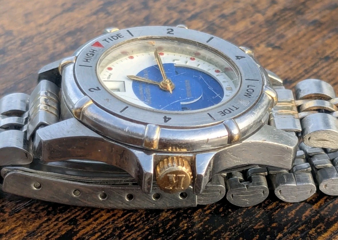 Krieger L882 Tidal Chronometer Ladies Watch w/ New Battery
