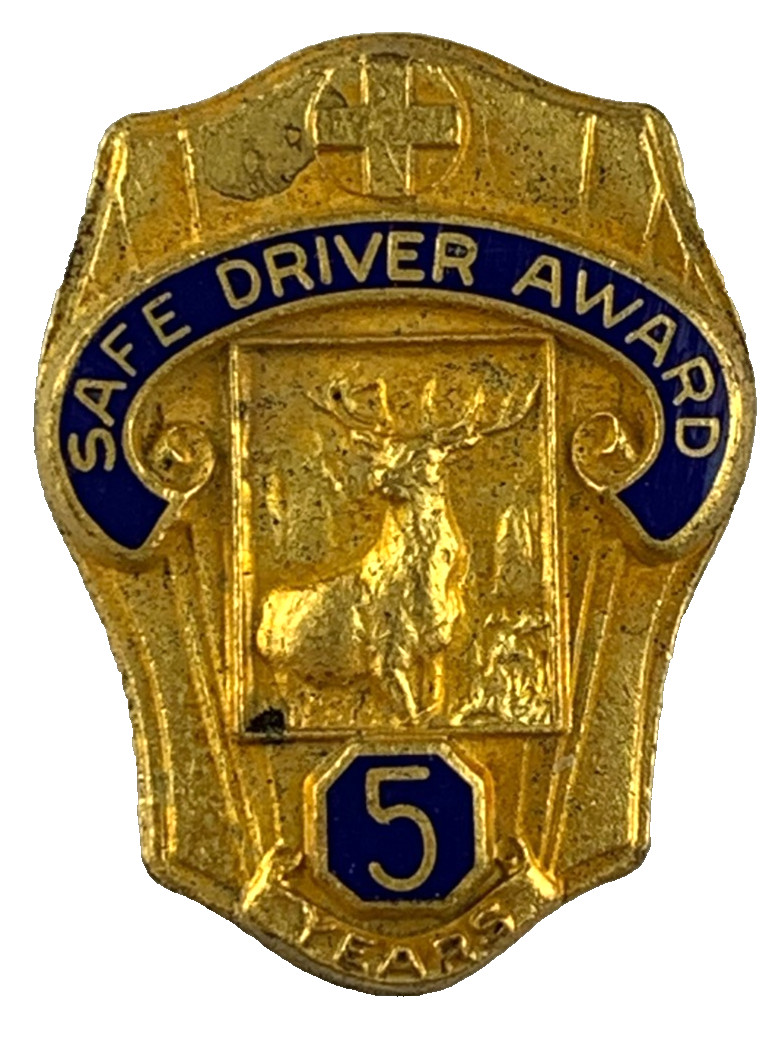 Vintage – Hartford Insurance Safe Driver Award 5 Years – B3