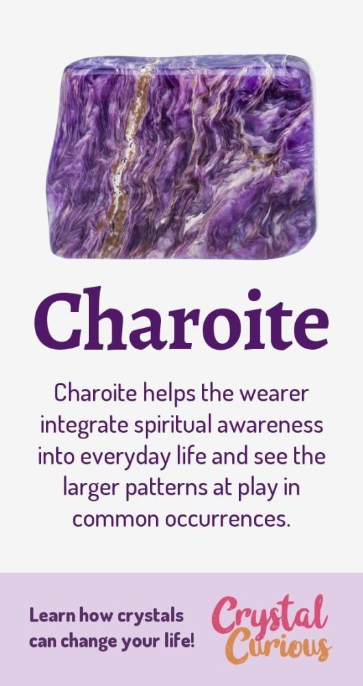 Copper Charoite Gemstone Beautiful Wire Wrap Copper Jewelry Pendant 2.8″ PG 1895