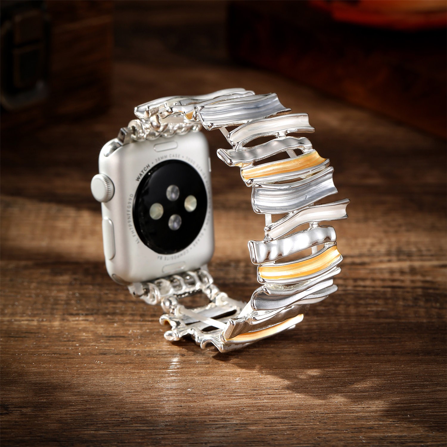 Jewelry Bangle Strap for Apple Watch Band 41 45 40 44 38 42 46mm 49mm Wristband