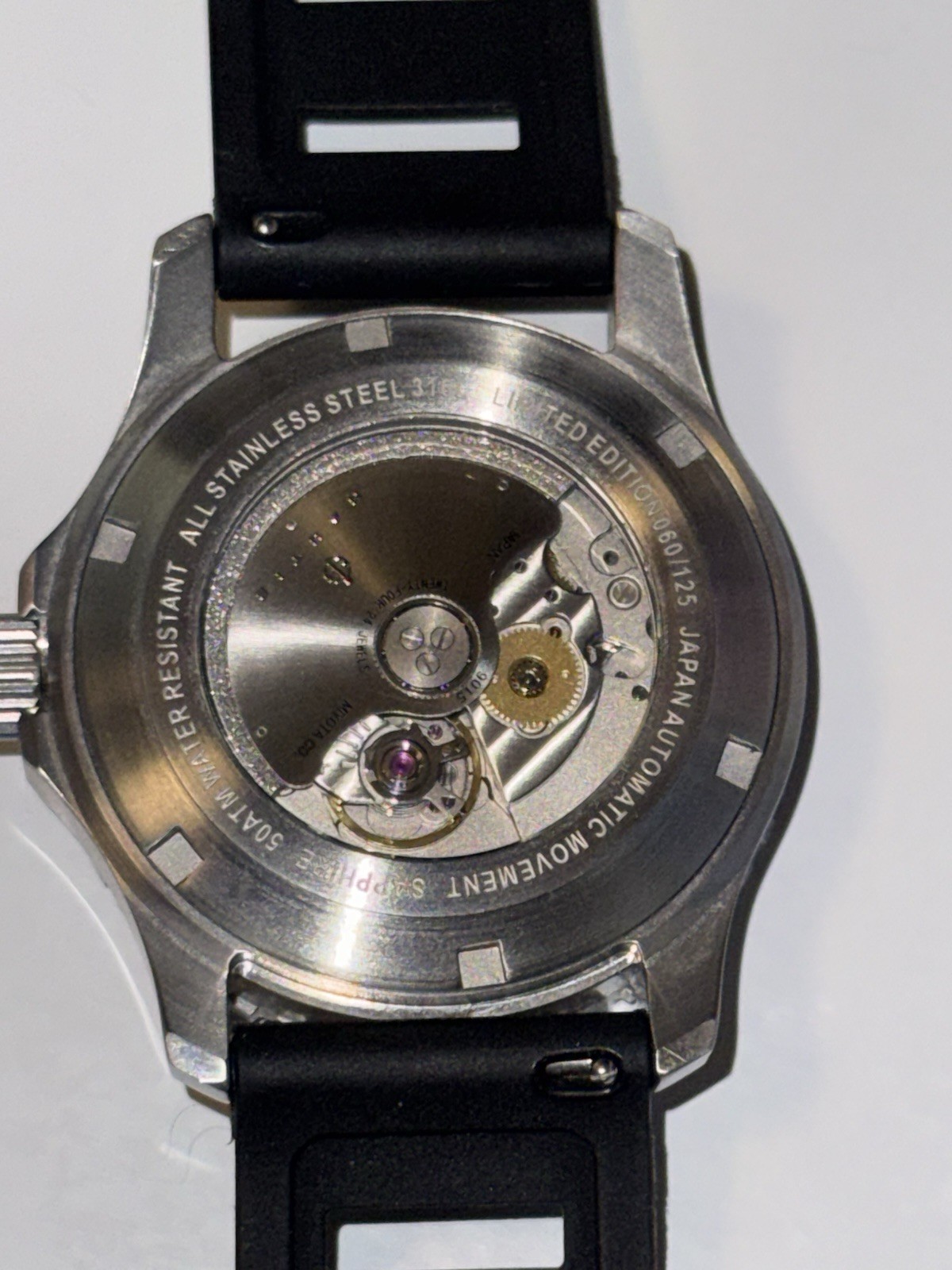 Nautis Limited Edition Automatic Diver 060/125 Sapphire Full Kit Blue