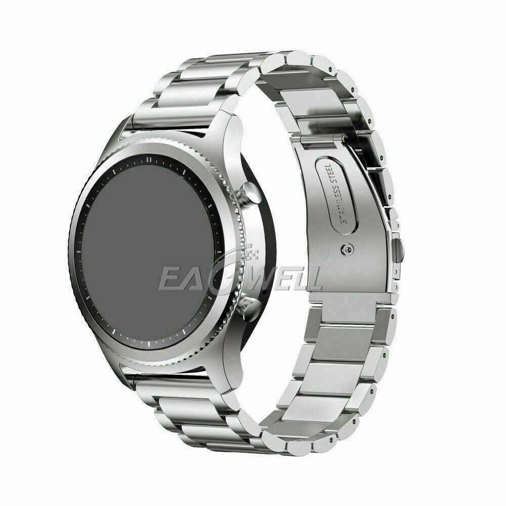 For Huami Amazfit GTR 47mm Light Solid Stainless Steel Watch Band Strap Bracelet