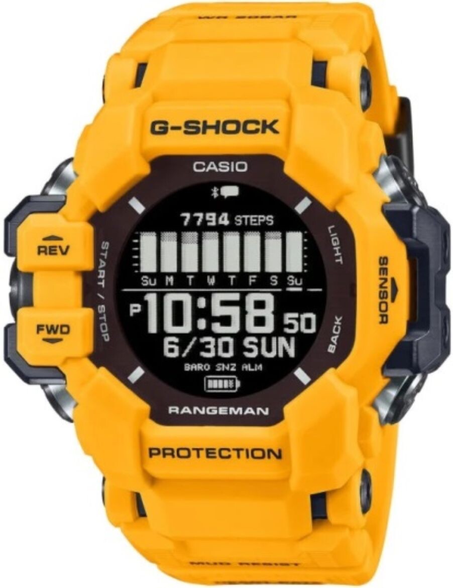 Genuine Casio G-Shock GPRH1000 GPR-H1000 yellow / mustard watch bezel