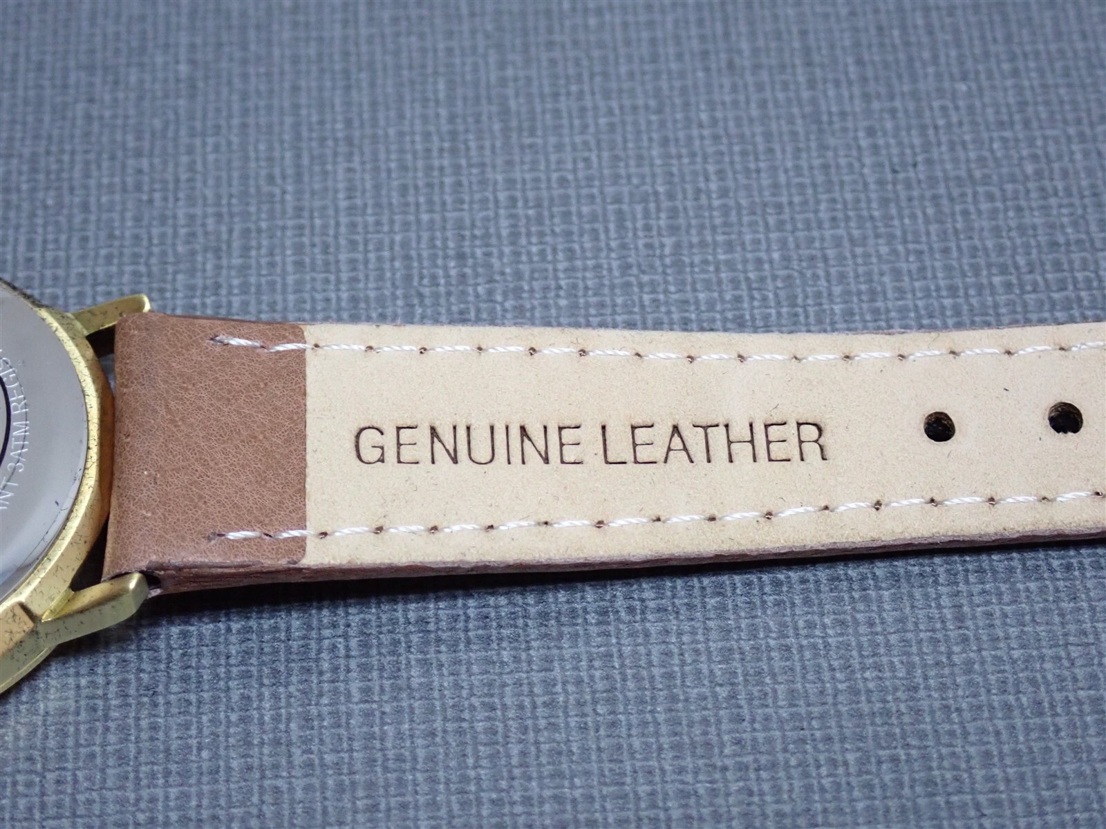 NEW Projects Watches PJT-7401BRBR Bodoni Brass M&Co 33mm Brown Leather Band