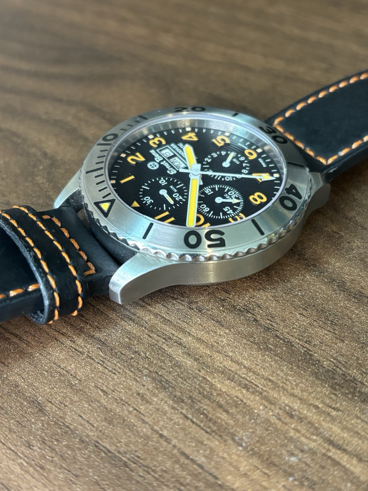 ERNST BENZ 47mm Automatic Chronodiver GC10726 Leather Band Ref 10700