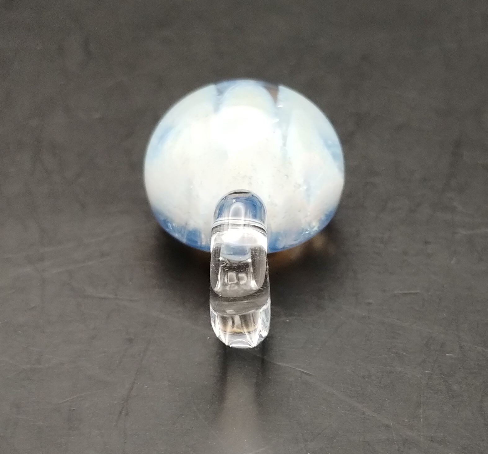 Snow Globe Glass Pendant – (Subconscious Design) Handmade in USA