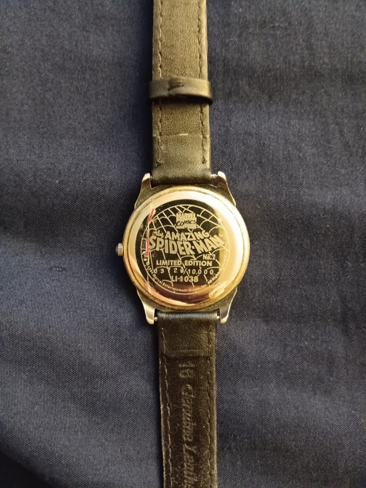 1994 Fossil Marvel The Amazing Spider-Man Watch Box Limited Edition Volume 2