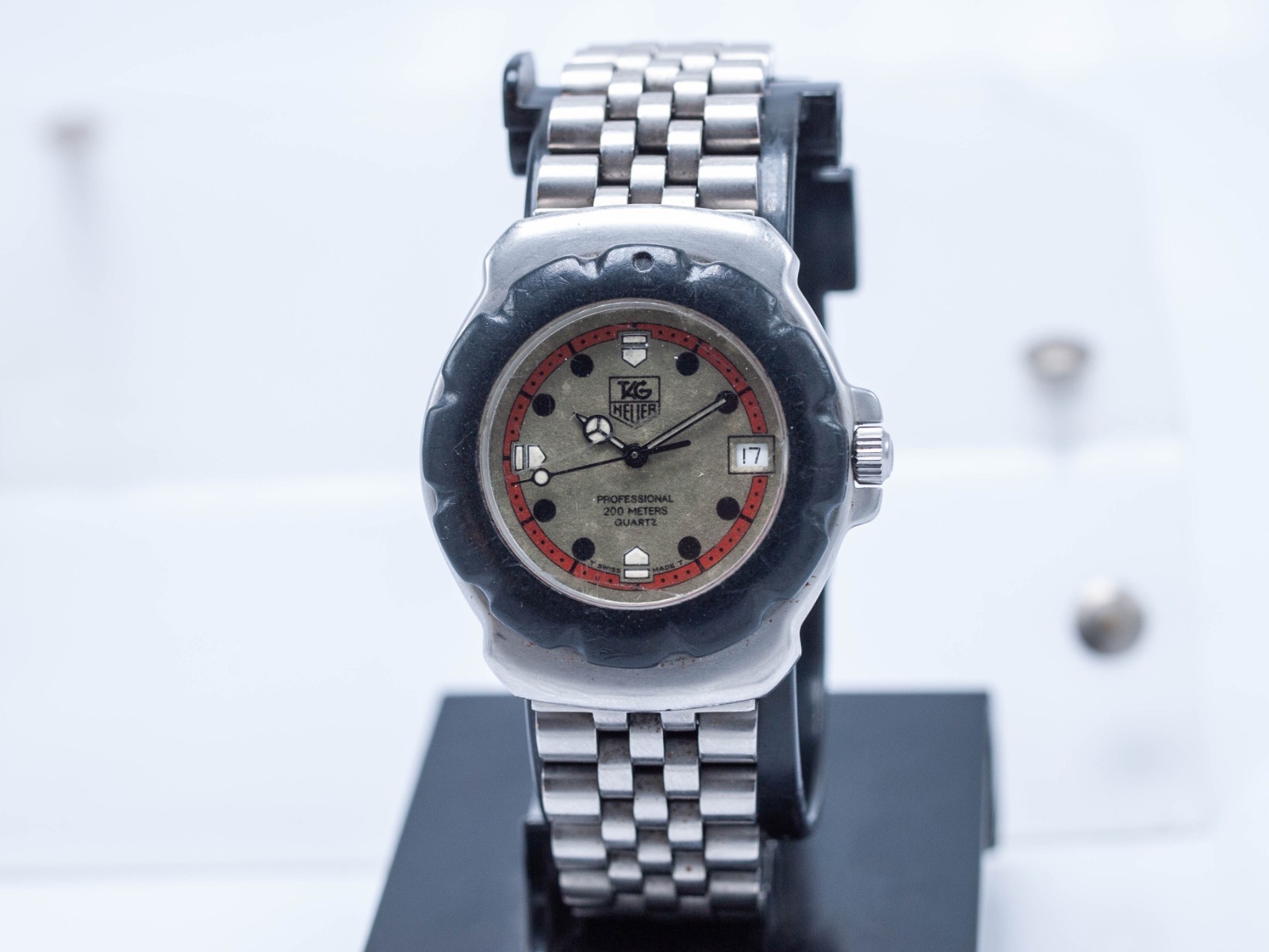 Tag Heuer Formula 1 WA1211 Men’s 35mm Quartz Dive Watch w/ Original Bracelet