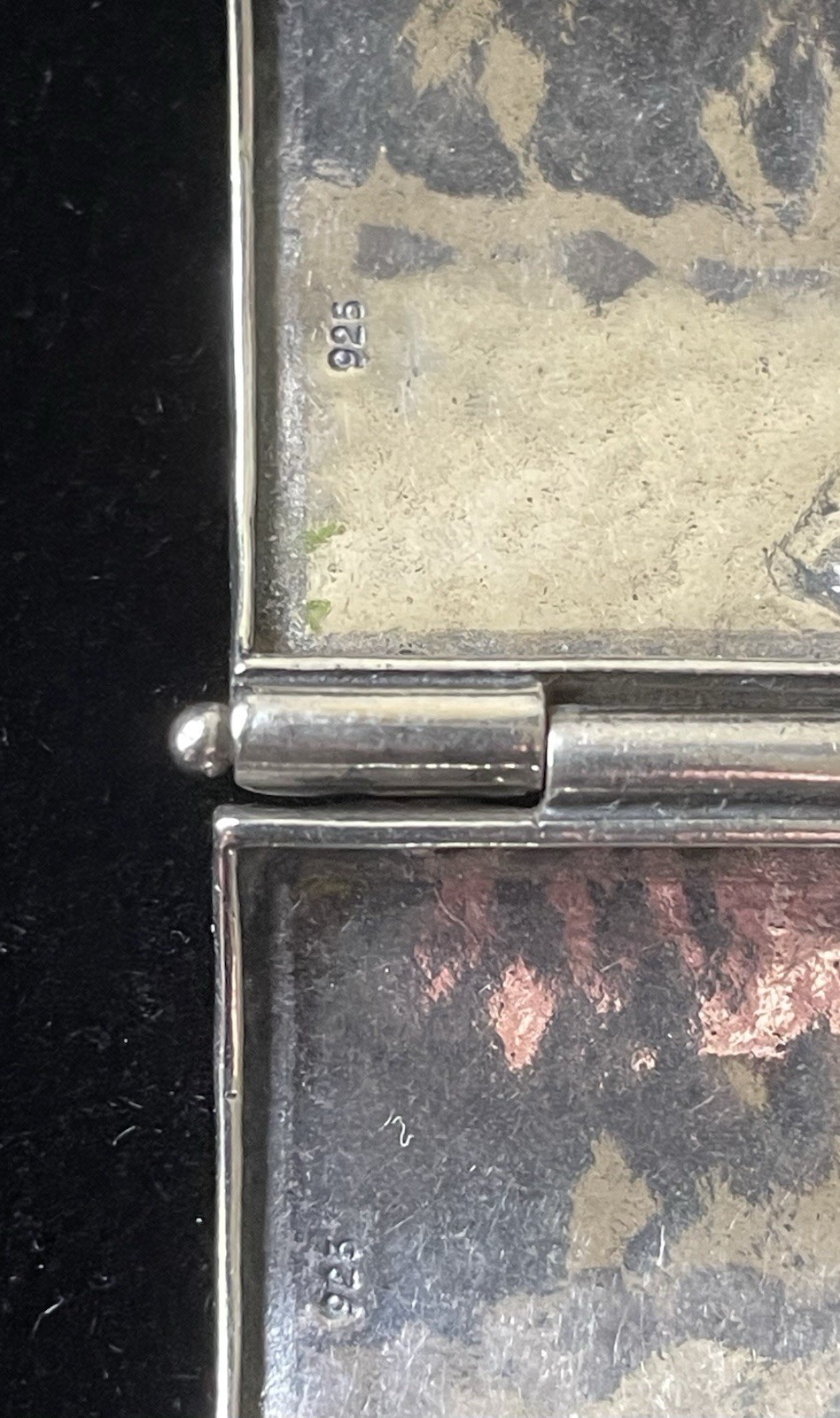 Silpada Sterling Silver Hammered Square Link Watch T1372 Retired New Battery!
