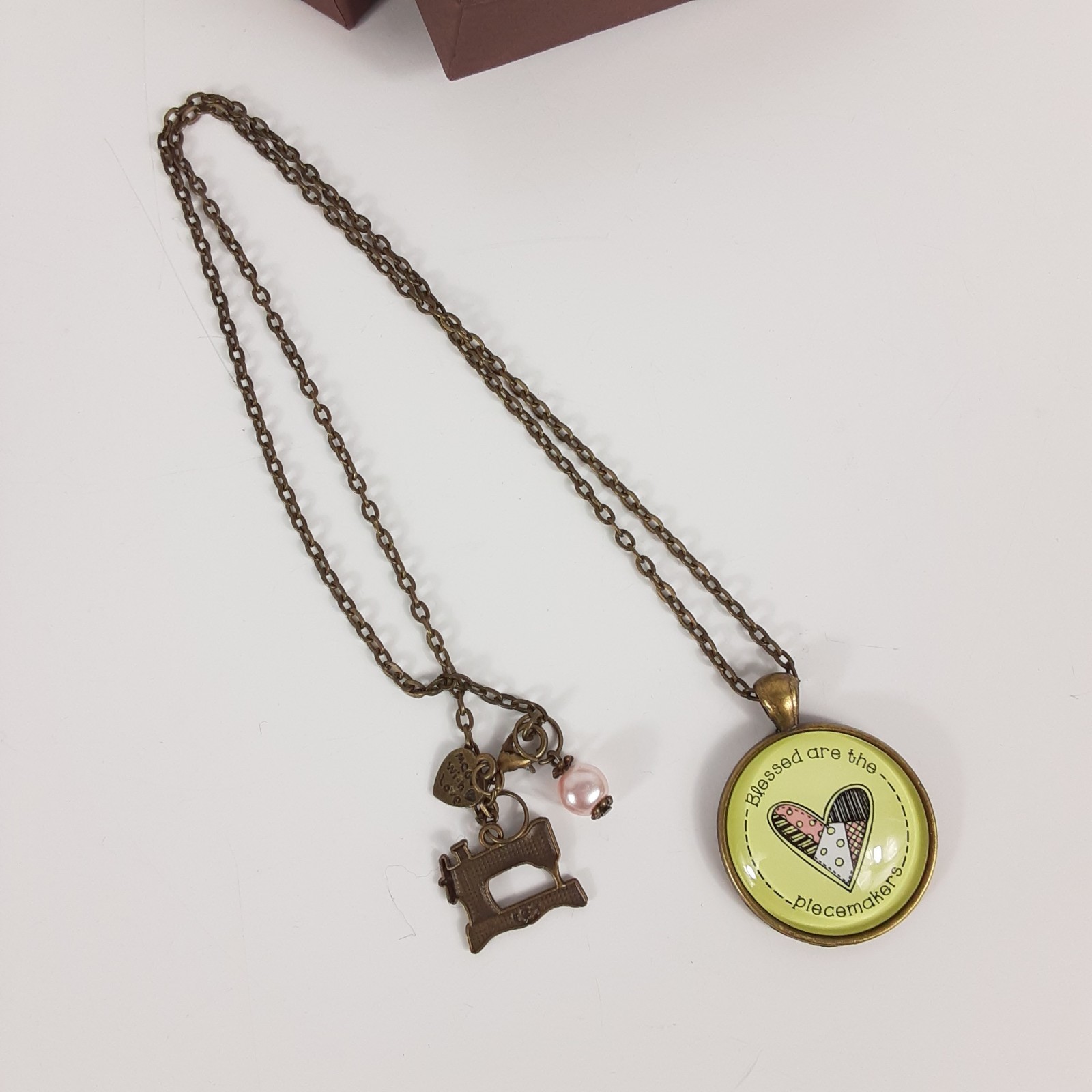 New GUTSY Goodness Pendant Necklace PEACEMAKER with Giftbox