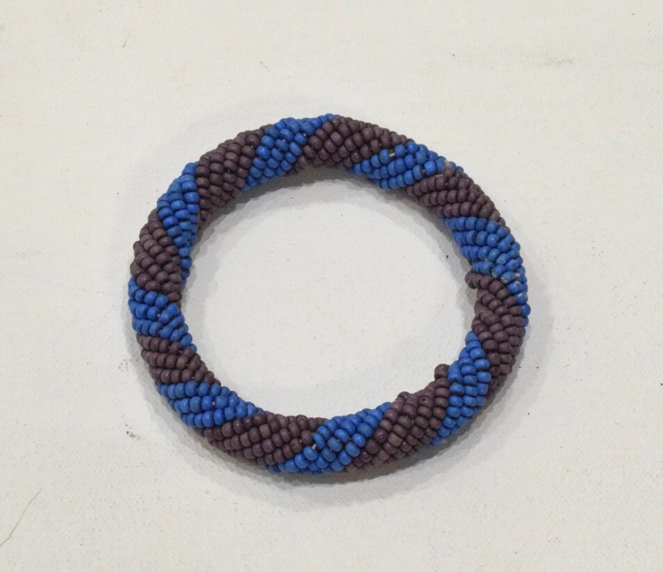 African Masai Beaded Bangle Bracelets Kenya