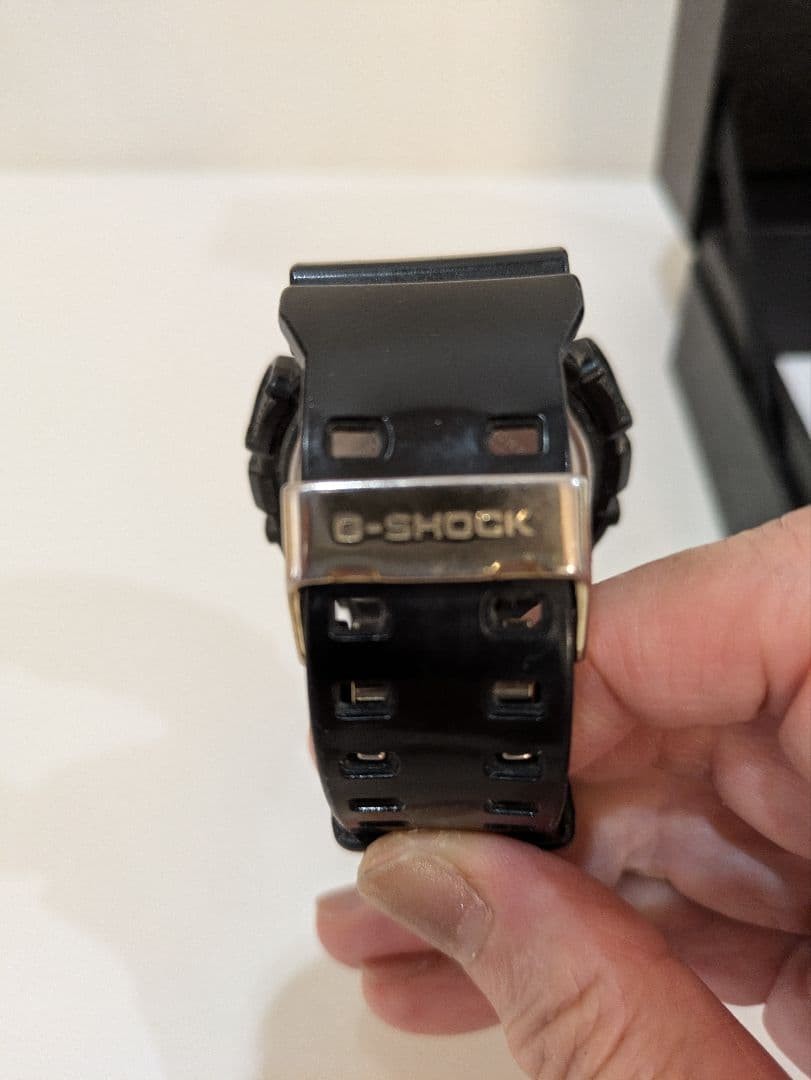 CASIO G-SHOCK watch body black gold regular price 22,550 yen junk item
