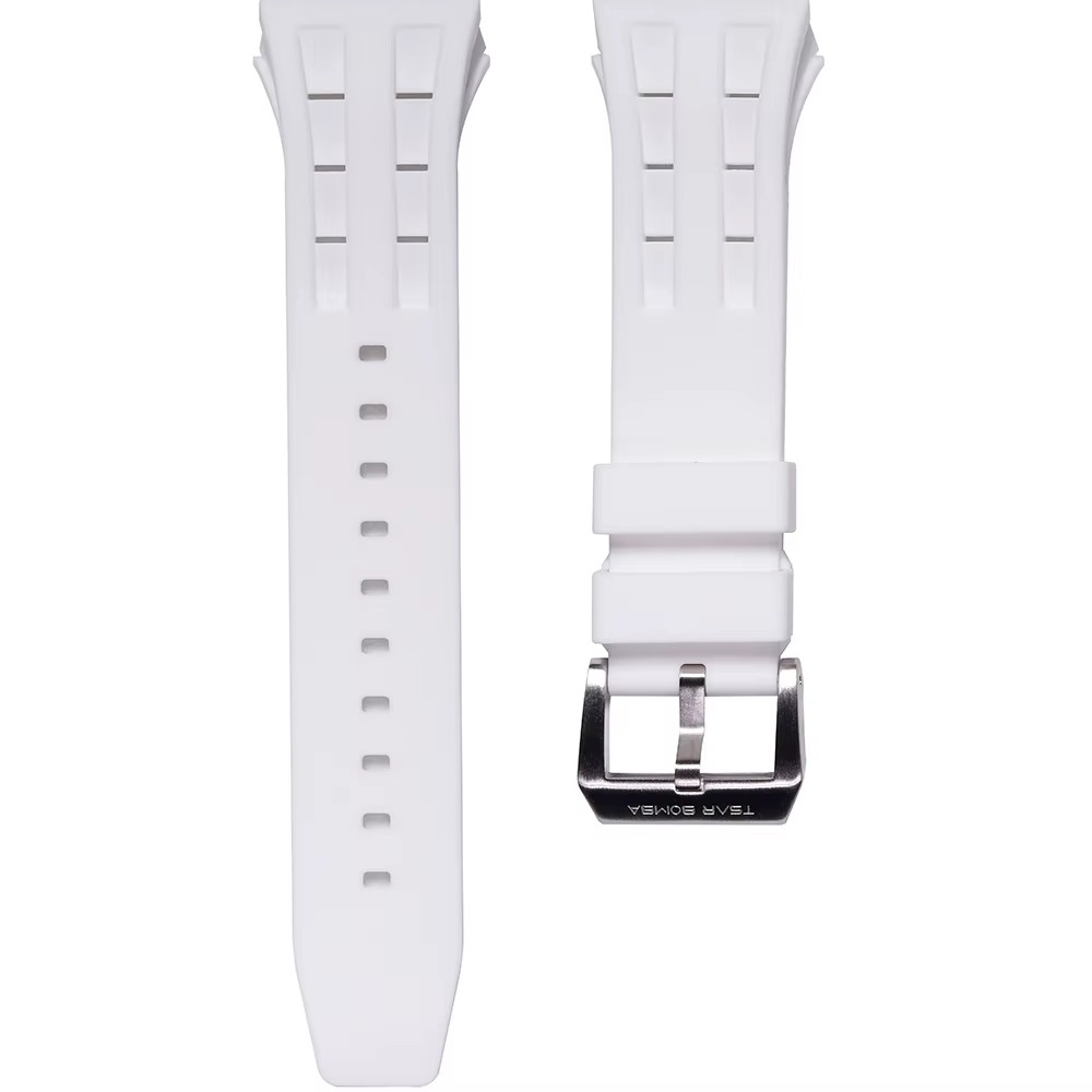 FKM Rubber Watch Band Strap Fits TSAR BOMBA TB8204 TB8206 TB8207 TB8208 TB8209