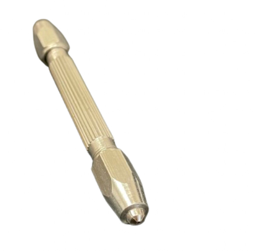 Micro Vise 2 Collet Double Sided Pin Vice 9.5cm Length Handheld Jewelry Tool