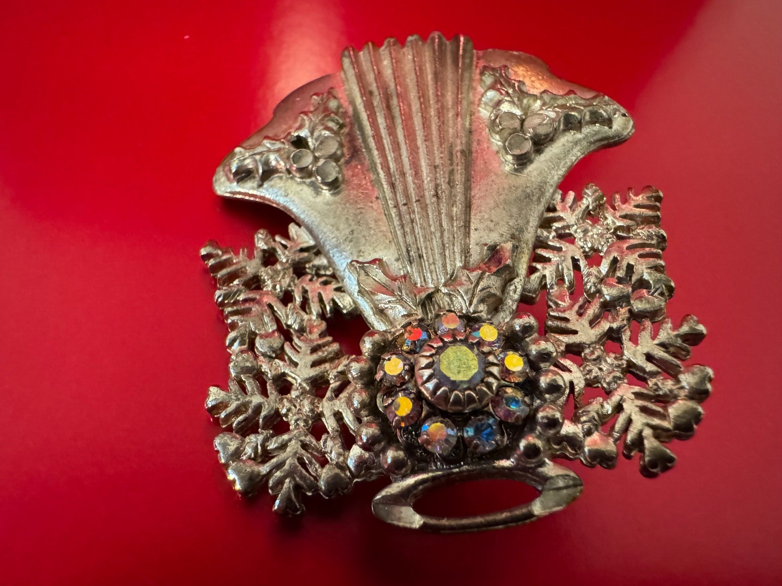 Vintage Jane Davis Limited Edition Signed Angel Brooch Pin