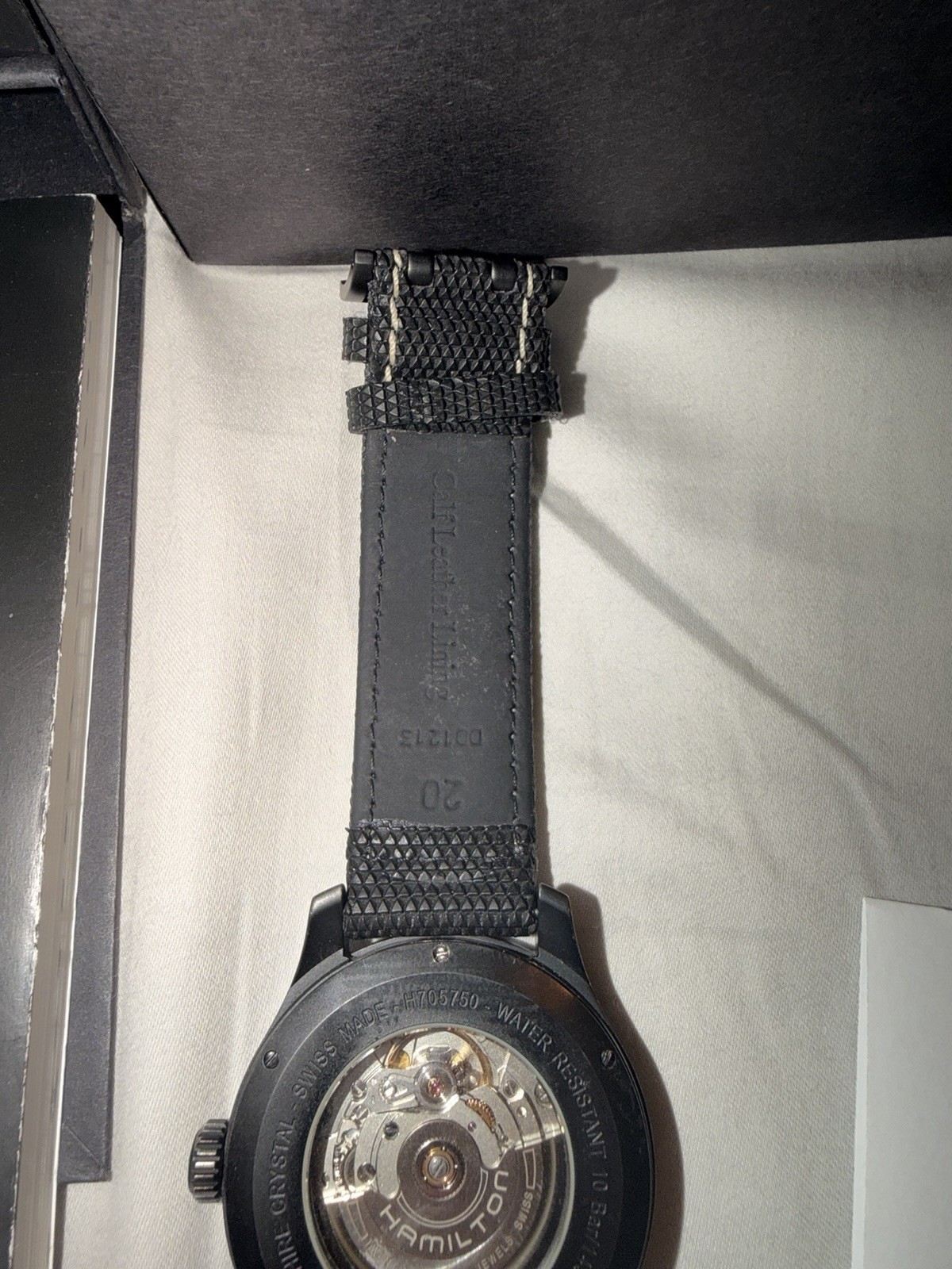 Hamilton Khaki Field Titanium PVD Plated Automatic Black 42mm Watch – H70575733