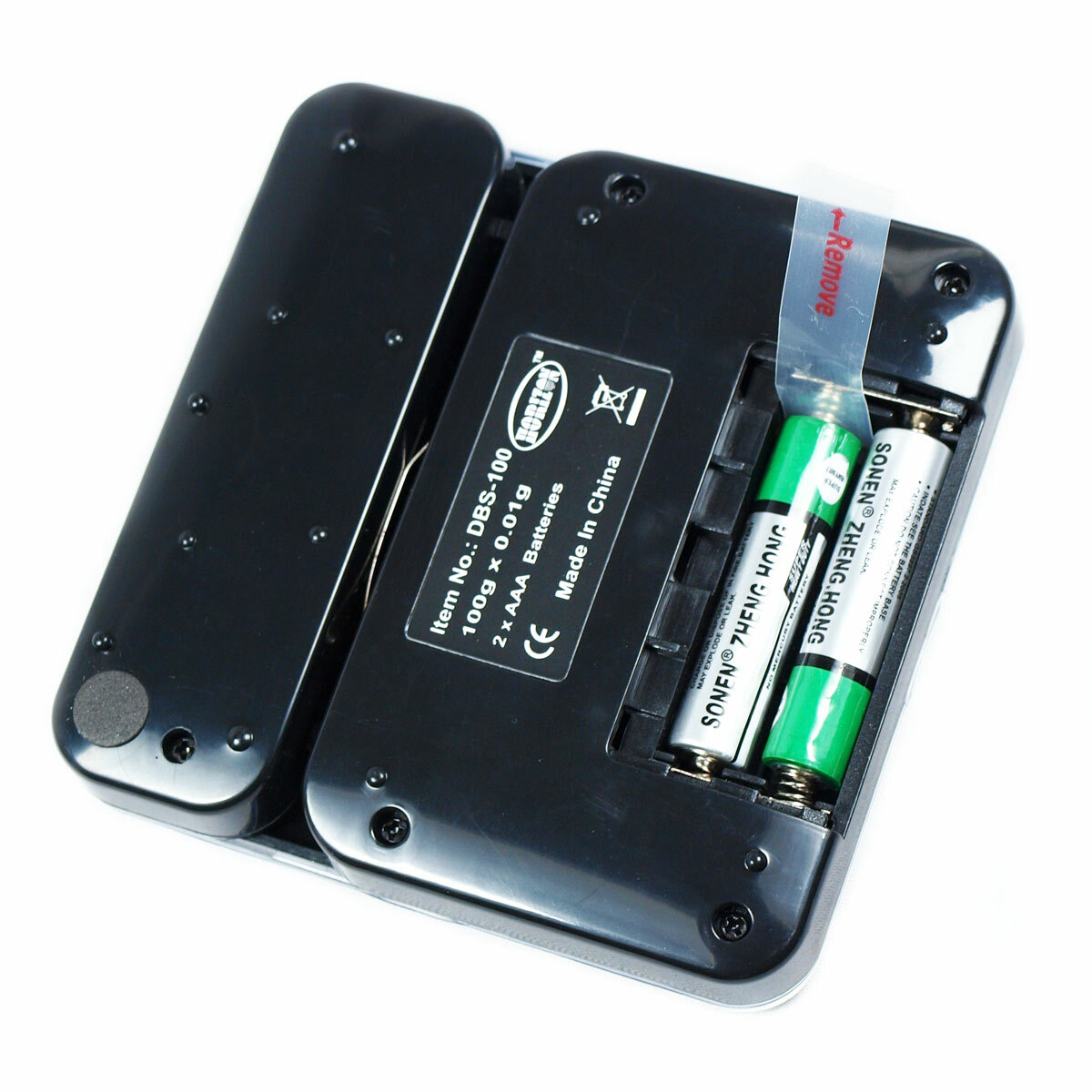 100g x 0.01 DBS-100 Precision Digital Pocket Scale with Calibration Weights