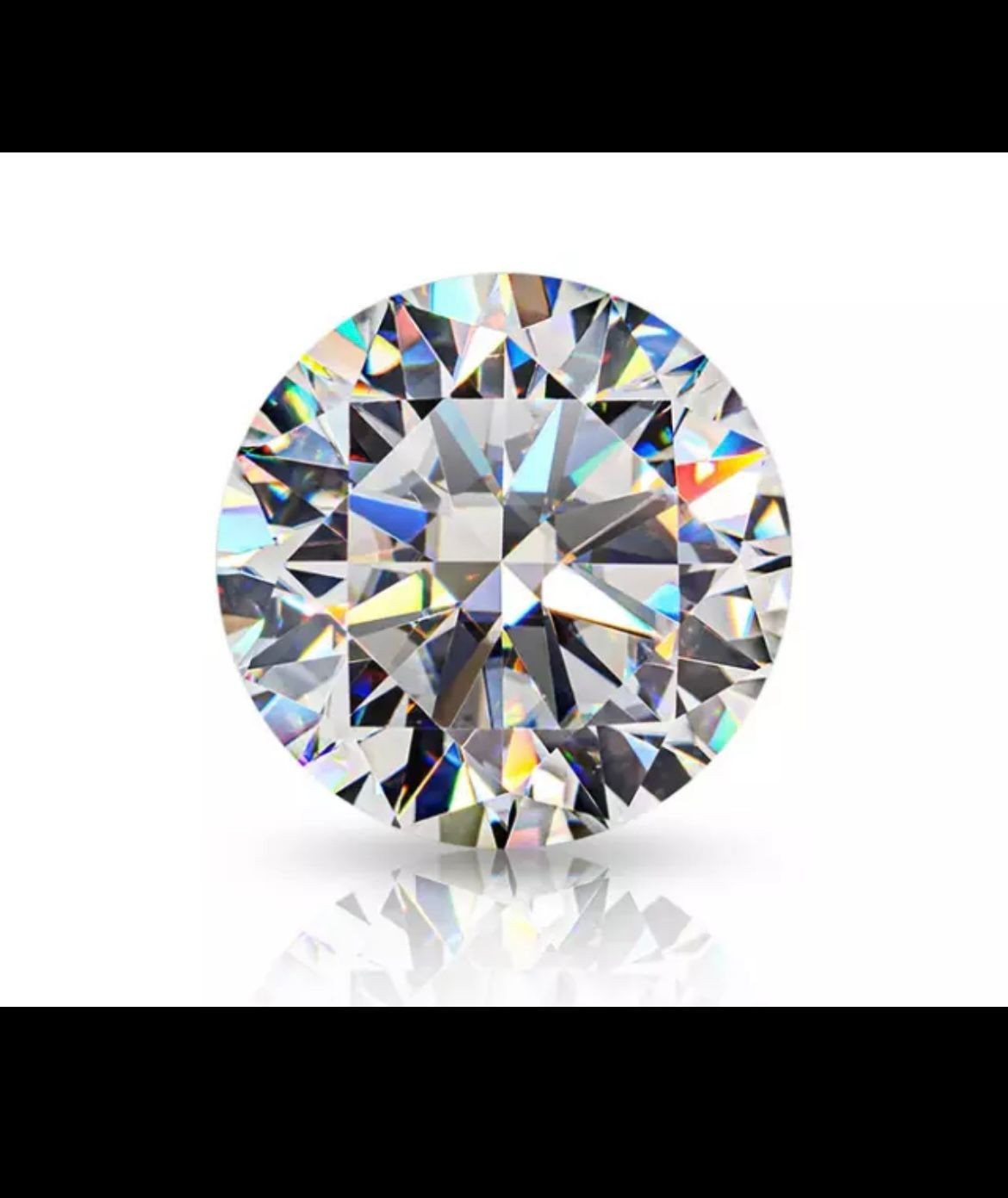 Lab Created Diamond 9X9 MM Round Cut VVS1 Clarity D Colour GIE Certified