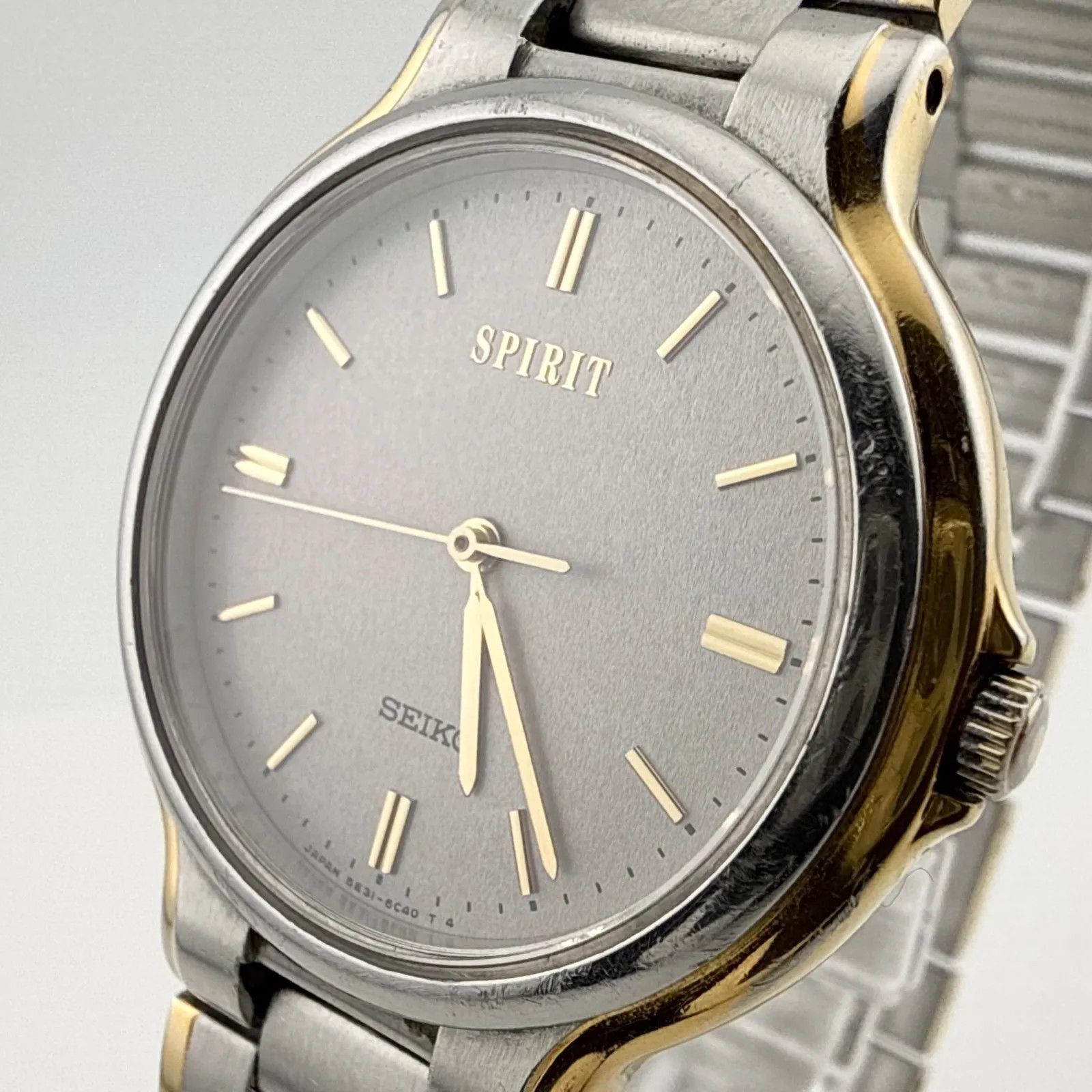 SEIKO 5E31-6C30 Seiko SPIRIT Men’s Quartz Watch, Working Condition, Battery