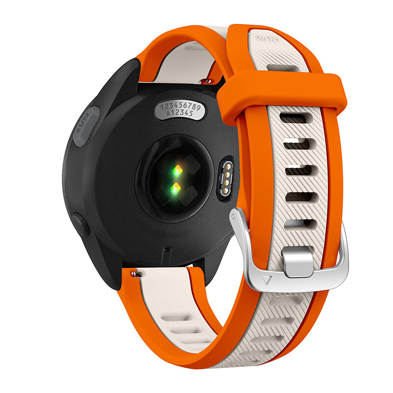 Replacement Silicone Sports Strap Quick Fit Watch Band For Garmin Forerunner 165