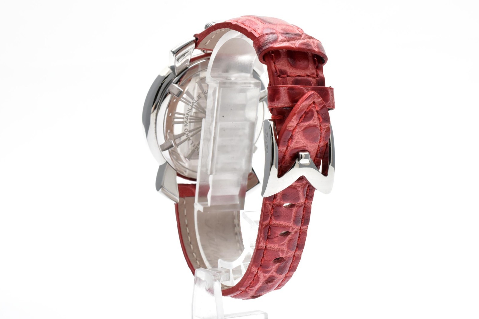 【EXC+4】GaGa MILANO Manuale 40mm 5020.5 Quartz MOP Dial Watch Leather strap Japan