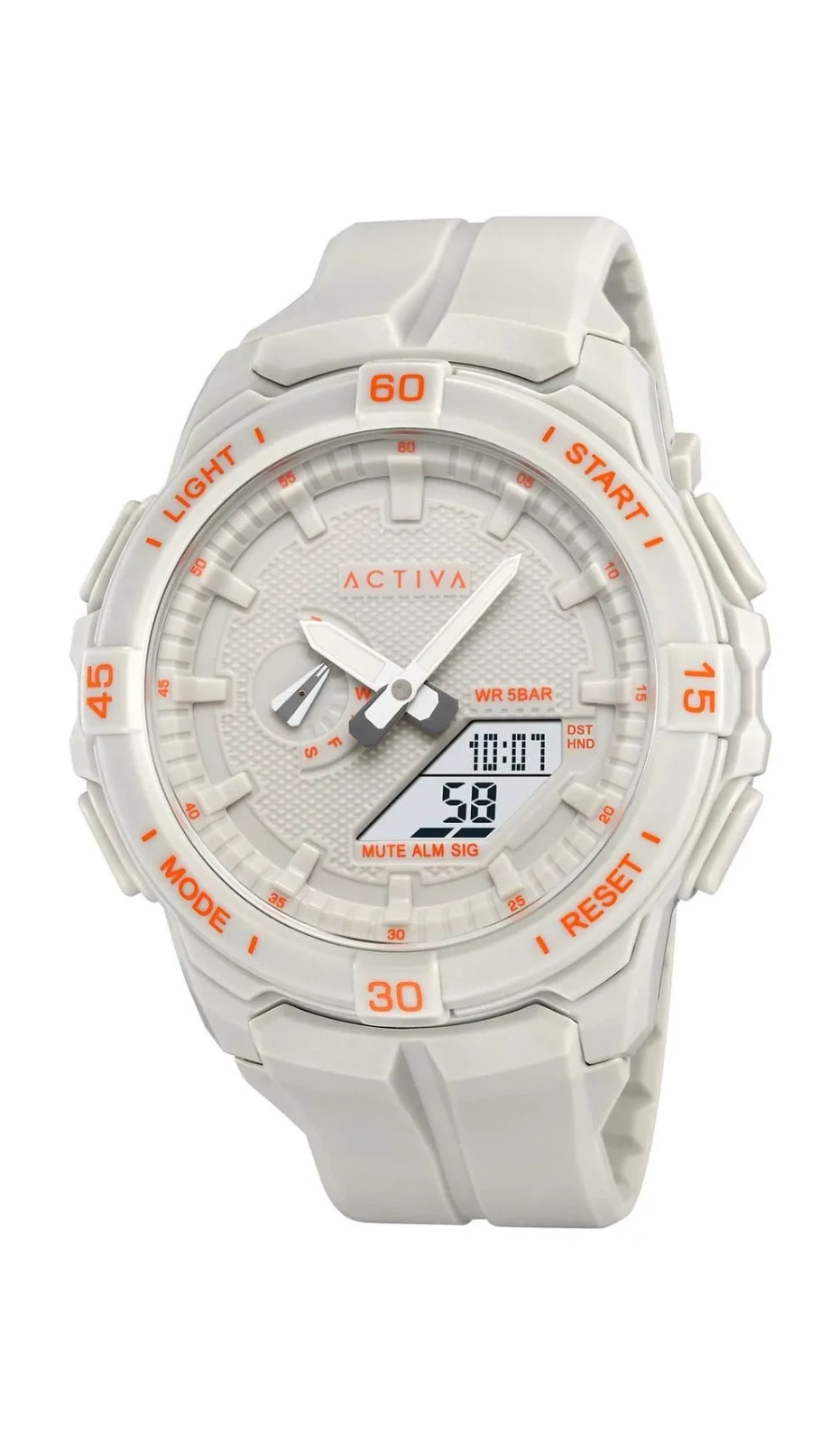 Activa Spry X Invicta Digital Essentials Men 53mm ABS Grey ACW2583-002 NIB