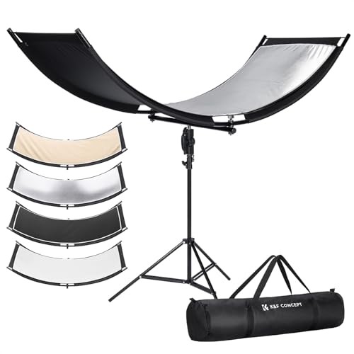 U-Shape Reflector Curved Reflector 180x60cm with 4-in-1 70.8*23.6inch
