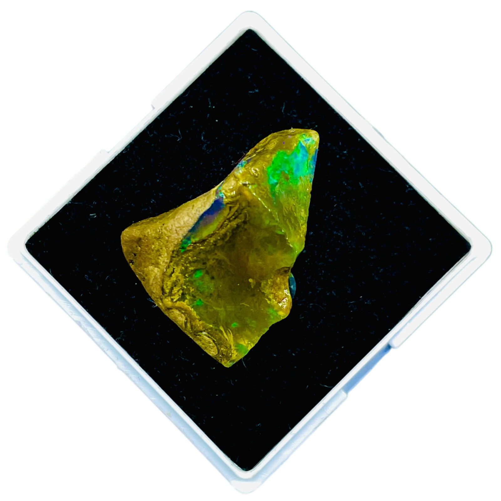 46.35 Cts Natural Ethiopian Opal Rough 32x21mm Huge Untreated Loose Gemstone