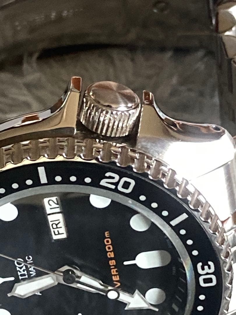 SEIKO Black Boy Diver 200m 7S26-0020 Automatic Watch Safe packing!