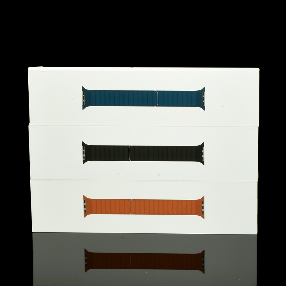Apple iWatch Leather Link Band 38mm 40mm 41mm 6 7 8 9 SE Ultra 2 42mm 44mm 45mm