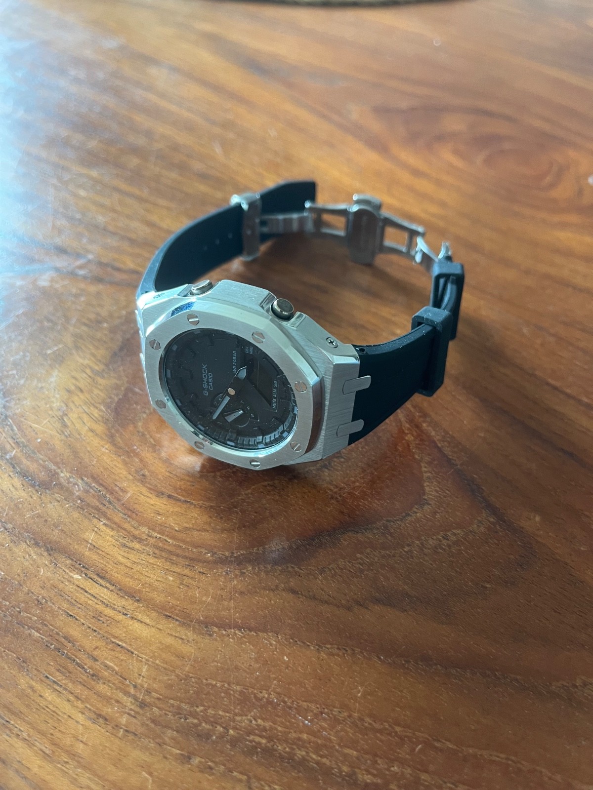 Barely Used Custom G-Shock GA2100 ”Casioak”