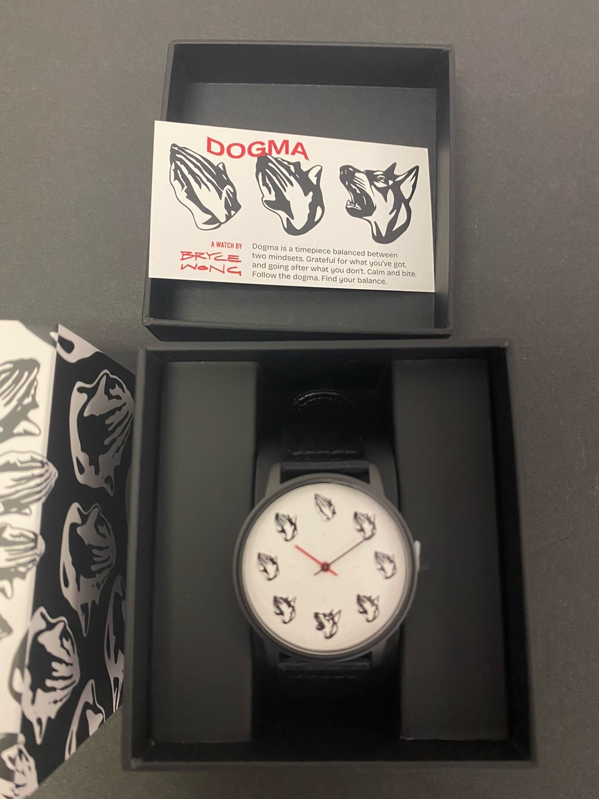 Mad Hudson Watches – Dogma – Bryce Wong Limited Edition Microbrand Art Watch NIB