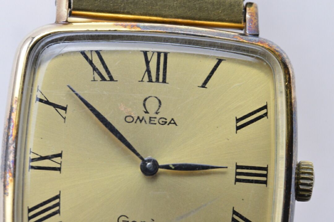 OMEGA Geneva cal.625 Manual Wind Tortoise Belt Ladies F WT350