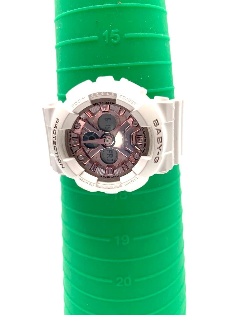 Working CASIO BABY-G BA 130 white pink