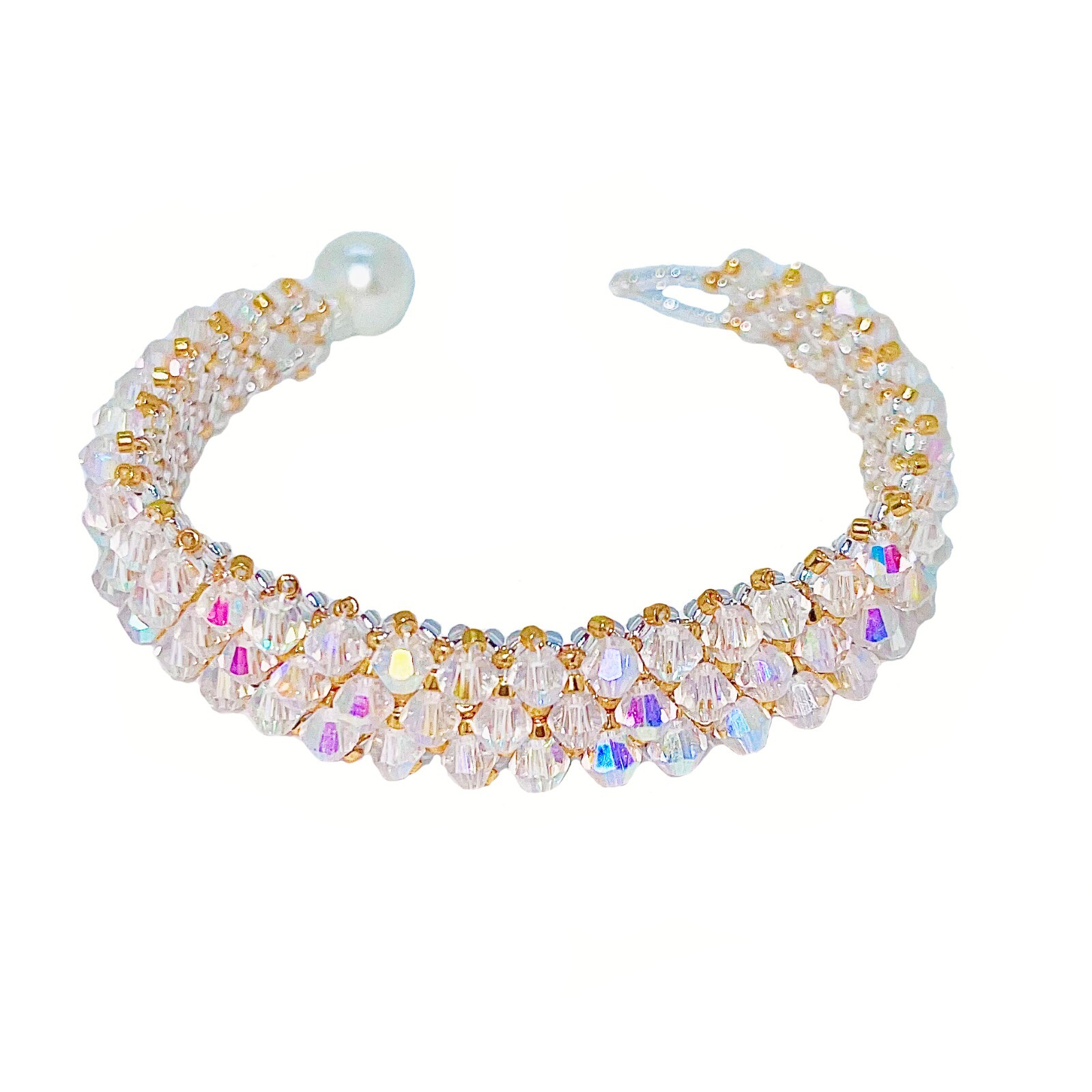 Magik “Sunlight over the River” Handmade Luxury Bling Shine Bracelet Women Girls