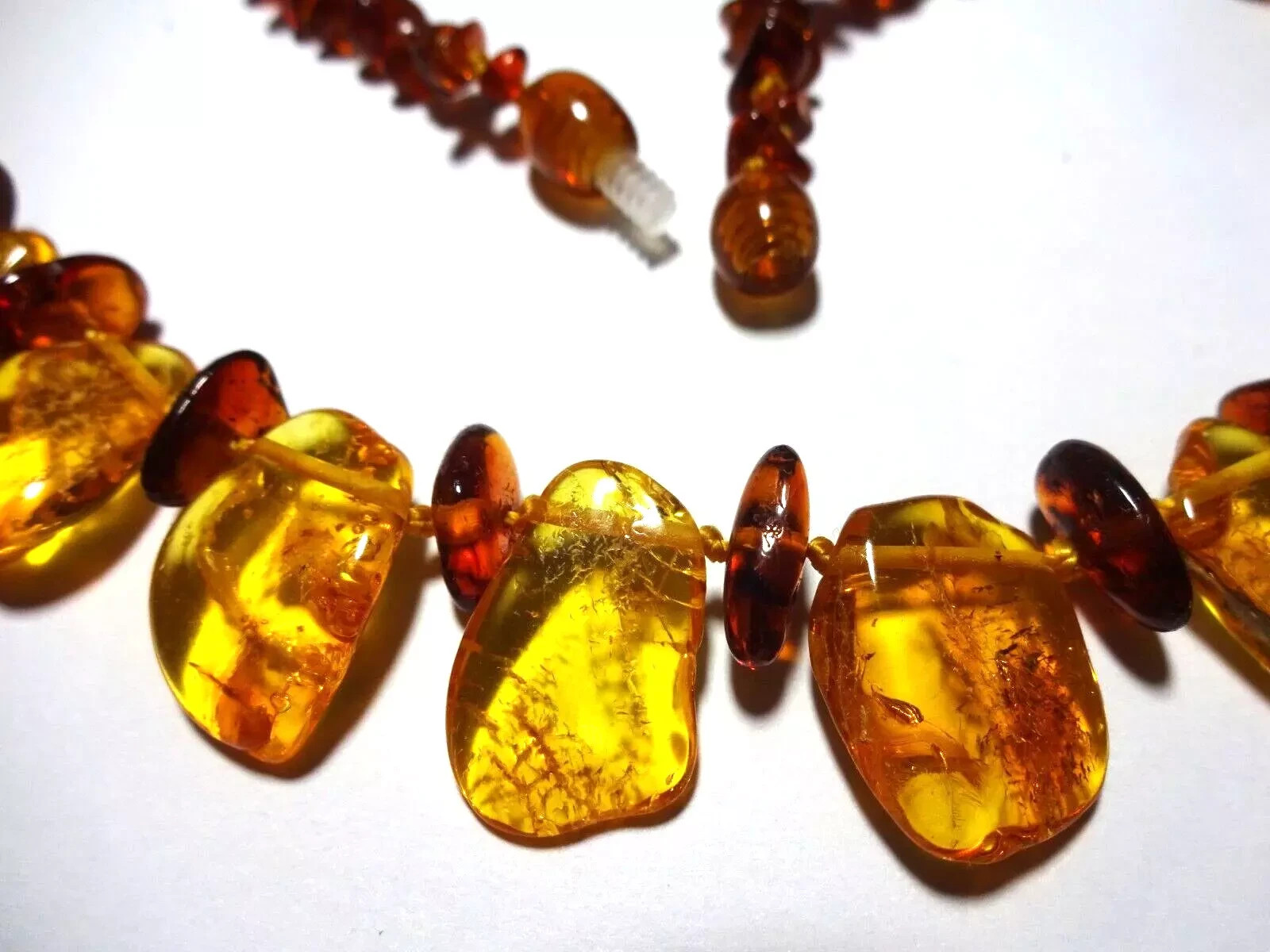 Natural Baltic Amber Necklace Handmade 51cm (20″)