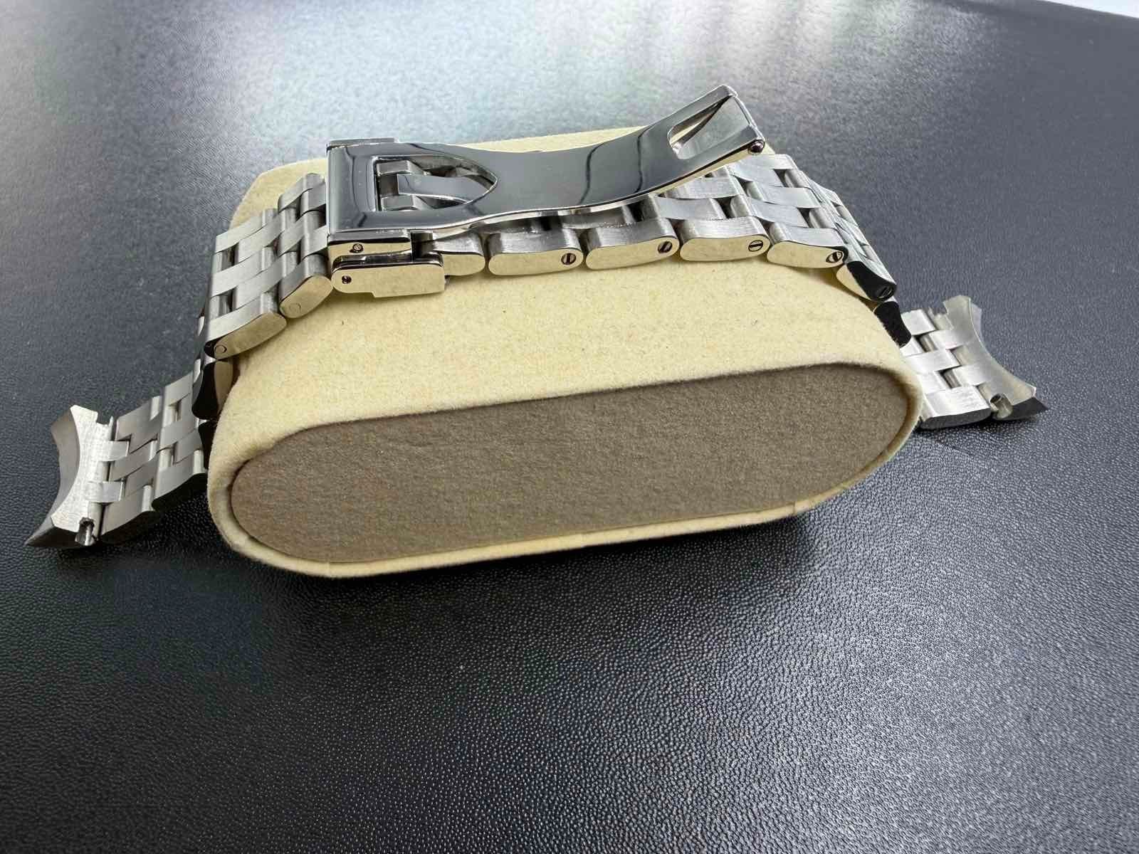 Fits TUDOR Glamour Metal Bracelet Watch Band Strap 21mm