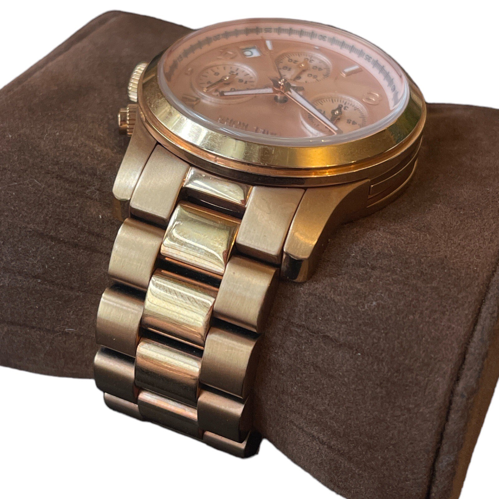 Michael Kors Runway Rose Gold Stainless Steel Women’s Watch MK-5128