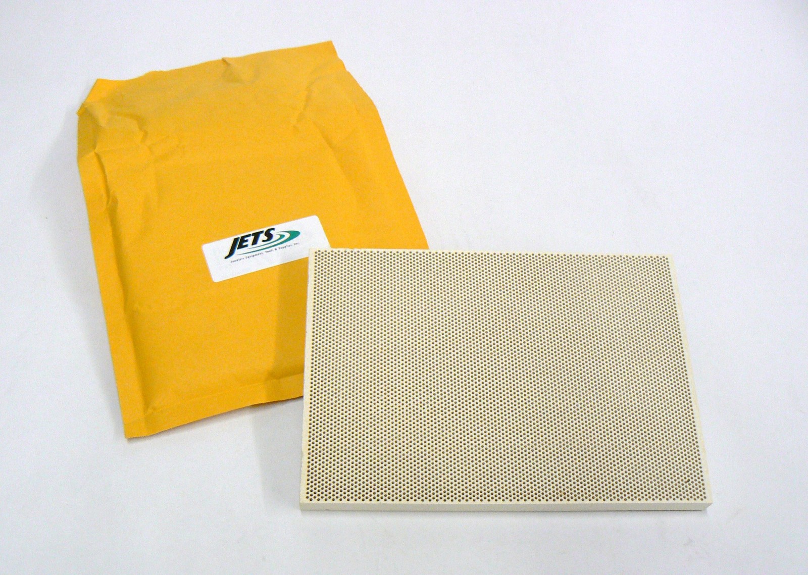 Ceramic Honeycomb Block Soldering Board Perforated 5-1/2″ x 7-3/4″ x 1/2″ Large