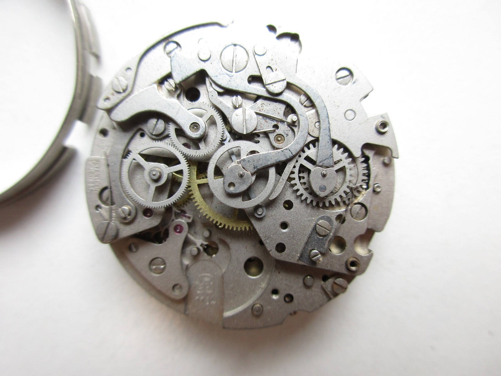 Valjoux cal. 7734 Swiss chronograph watch movement – incomplete – for parts