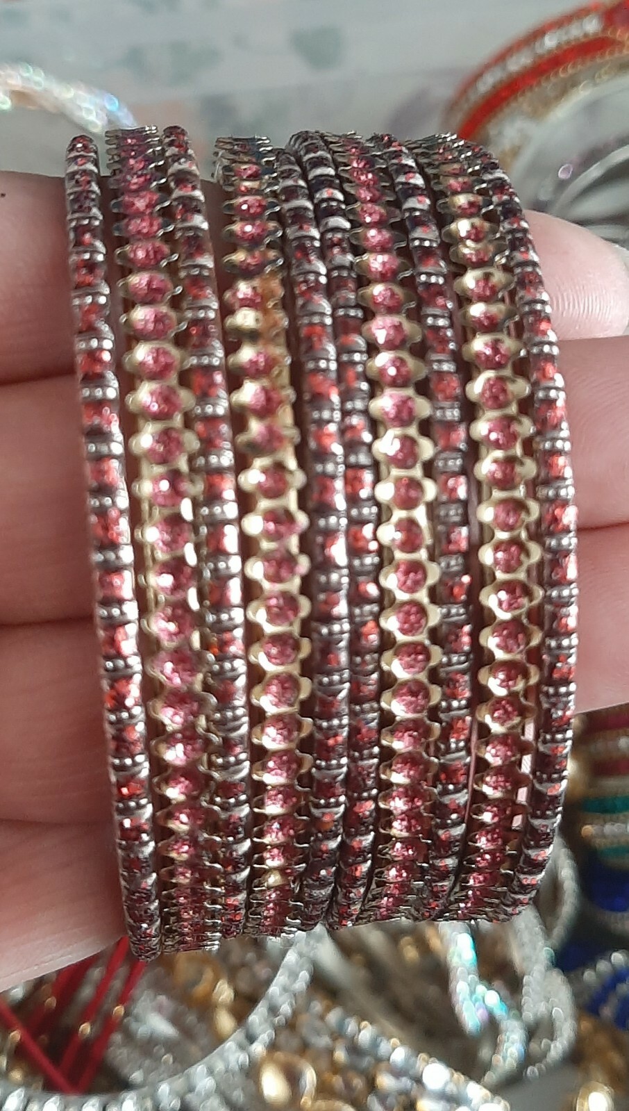 Bollywood Bangle Set Only £7.99. 10 pieces. Size 2.8