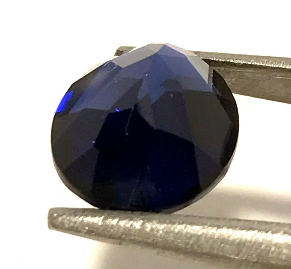 5.50 Ct Natural Blue Sapphire, Excellent Oval Cut , SI Clarity,9 mohs