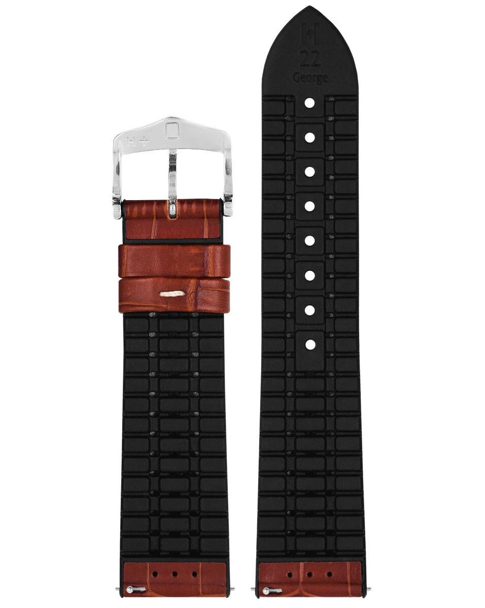 HIRSCH PERFORMANCE CALFSKIN WATCH STRAP WATERPROOF GEORGE 18, 20, 22, 24mm de