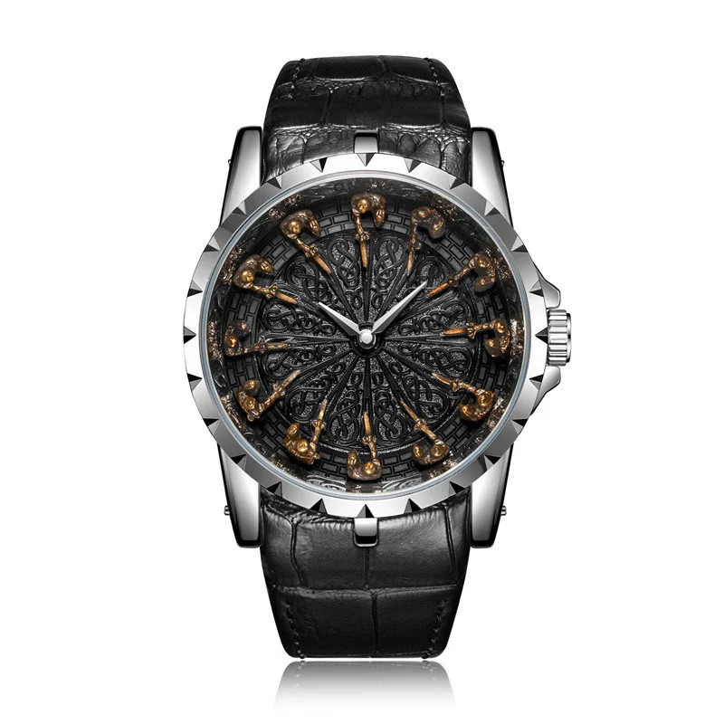 Men Watch Luxury Brand High End Middle Ancient Personality Classic Trend Waterpr
